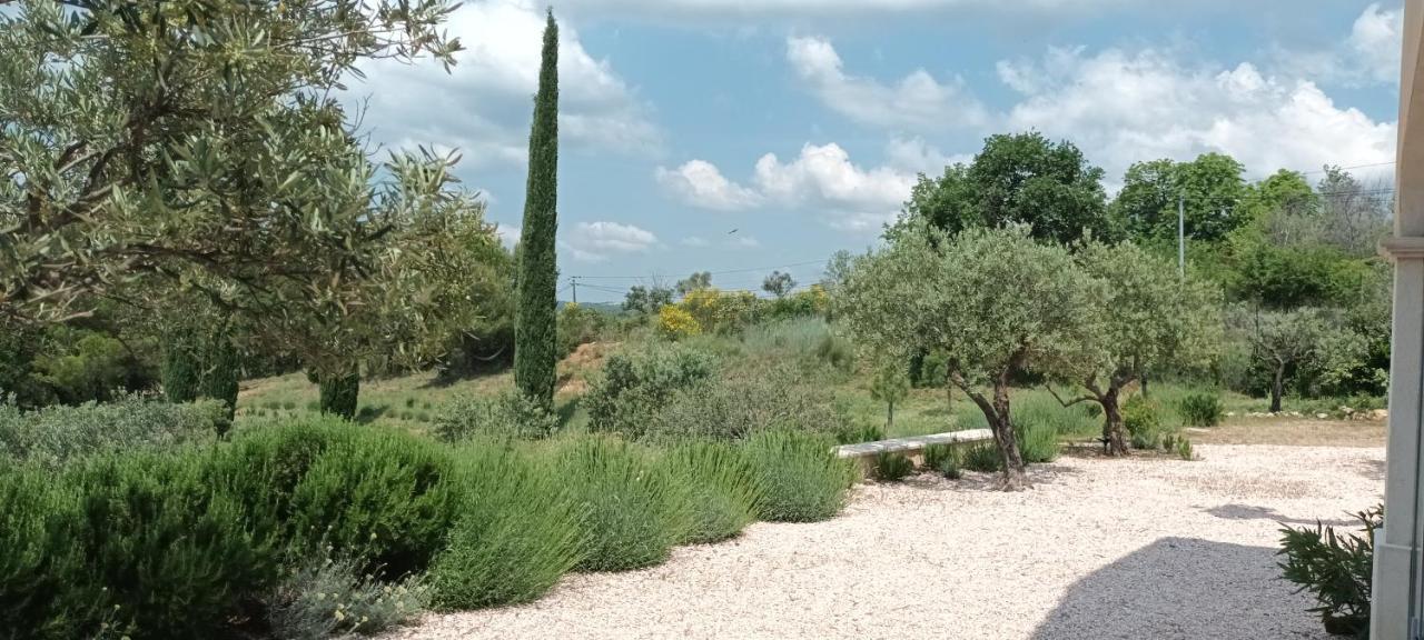 Вилла Bastide Au Milieu Des Vignes Et Des Oliviers Оп Экстерьер фото