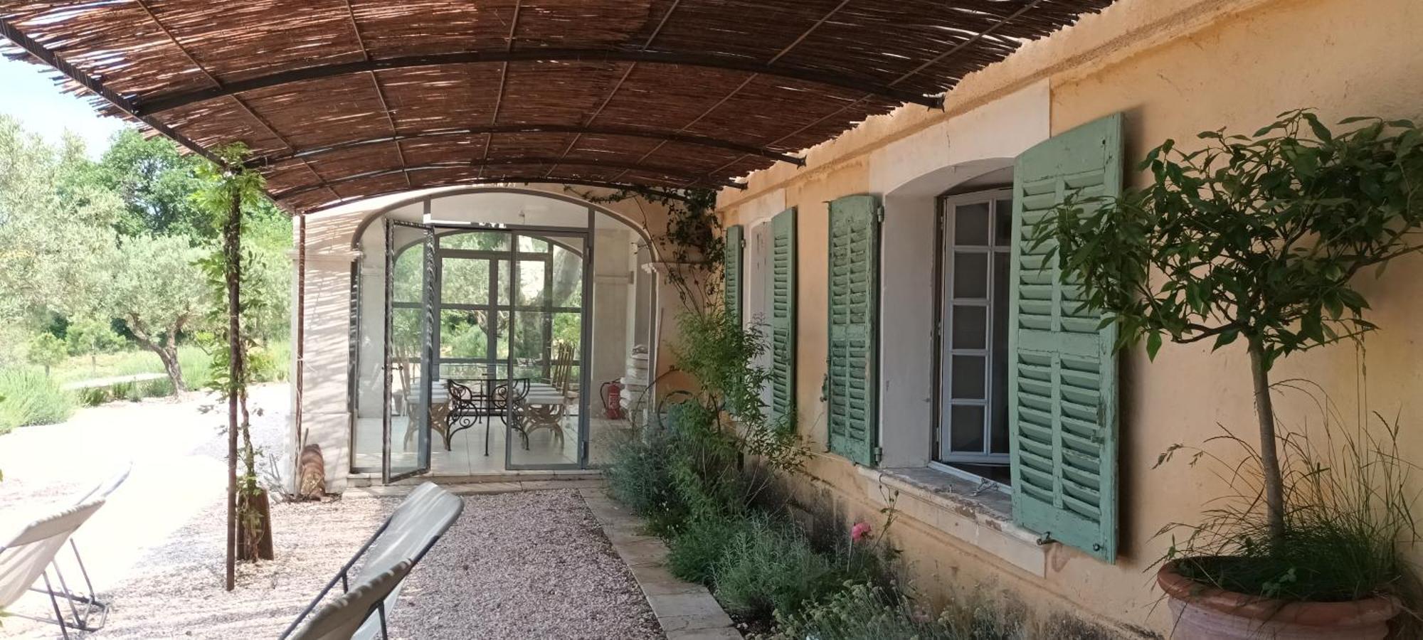 Вилла Bastide Au Milieu Des Vignes Et Des Oliviers Оп Экстерьер фото