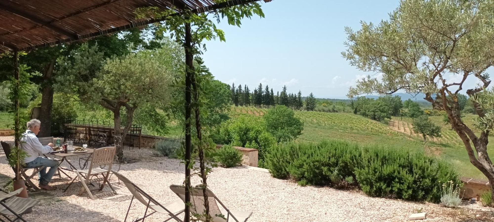 Вилла Bastide Au Milieu Des Vignes Et Des Oliviers Оп Экстерьер фото
